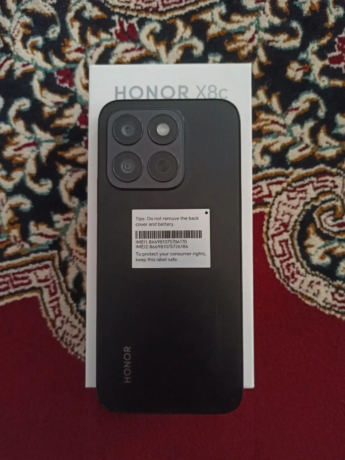 honor x8c ram8-256|موبایل|ملایر, |دیوار