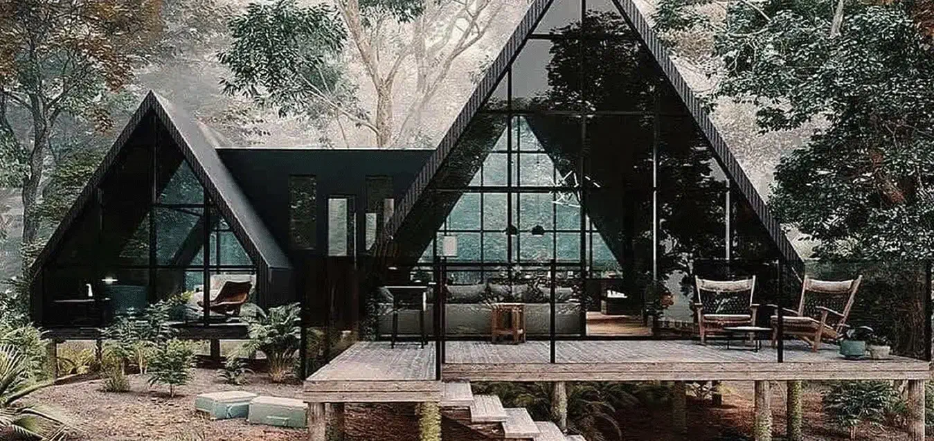 فروش و اجرا کلبه سوئیسی|مصالح و تجهیزات ساختمان|تهران, زعفرانیه|دیوار