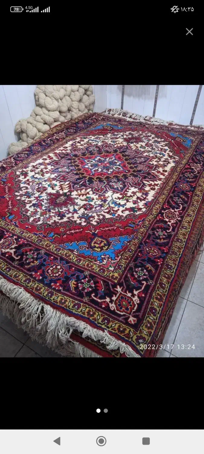 فرش 6متری|فرش|تبریز, |دیوار