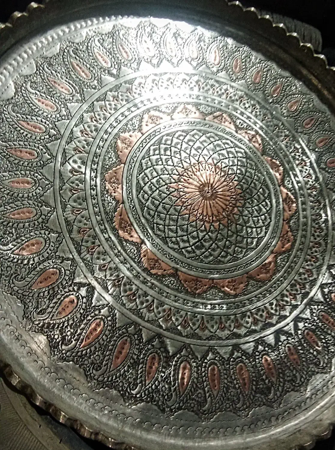 مجمع لبکنگره60santسنگین قلمجقه اتوکله اسکندر|کلکسیون اشیاء عتیقه|زنجان, |دیوار