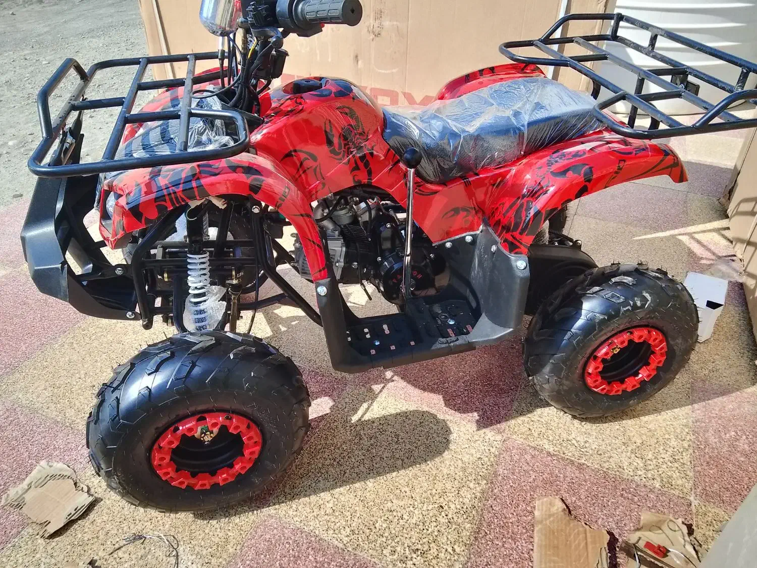 چهار چرخ|موتورسیکلت|بند زرک, |دیوار