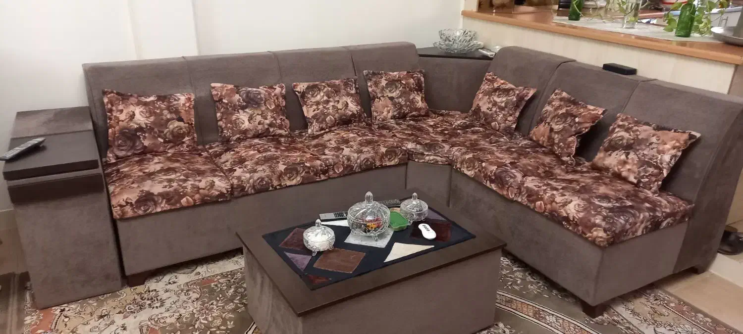 مبل ۷ نفره راحتی|مبلمان خانگی و میز عسلی|تهران, آهنگ|دیوار