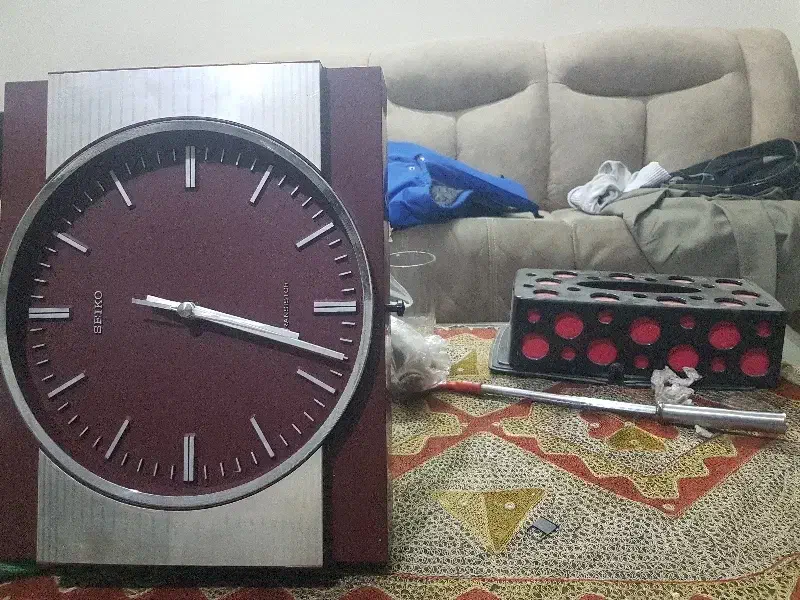 ساعت دیواری ژاپنی اصل|ساعت دیواری و تزئینی|پاکدشت, پاکدشت (مامازند)|دیوار