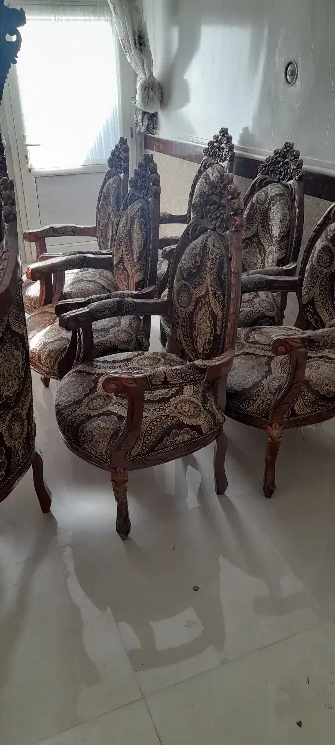 مبل سلطنتی|مبلمان خانگی و میز عسلی|صالح آباد, |دیوار