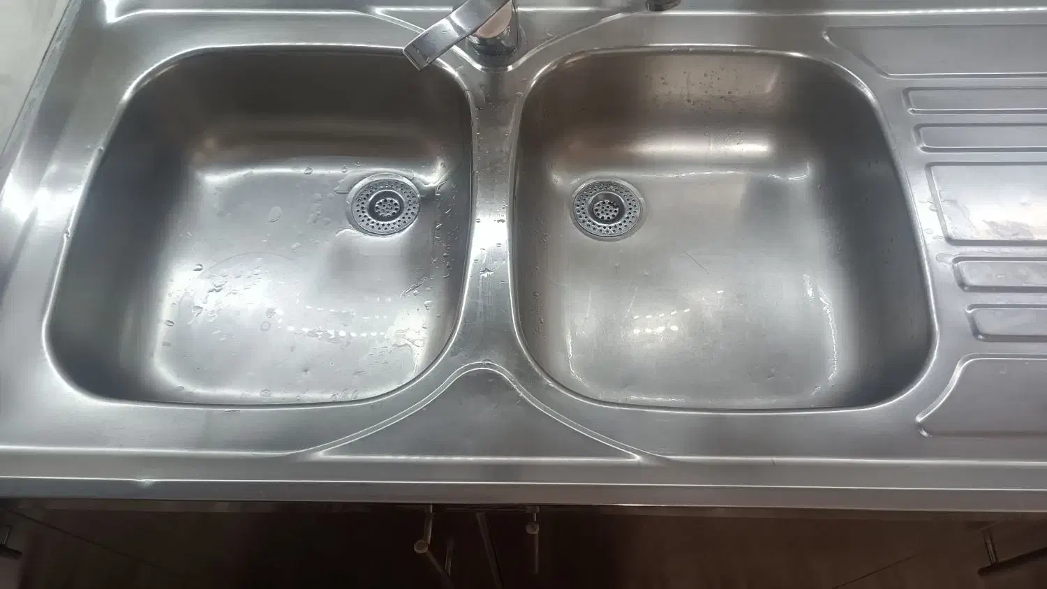 سینک ظرفشویی وبدنه فلزی بدون در|مصالح و تجهیزات ساختمان|همدان, |دیوار