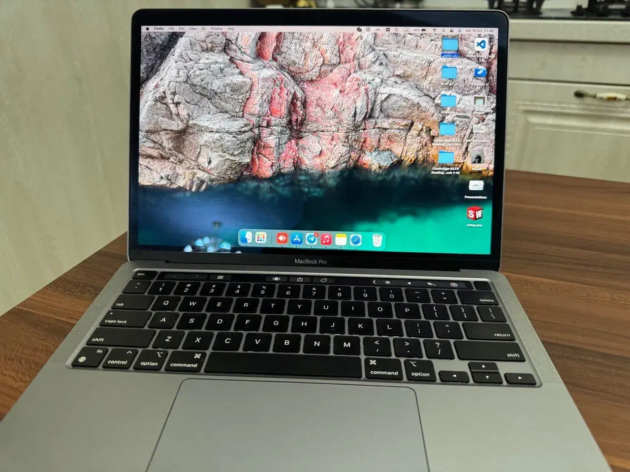 فروش مک بوک پرو m1 13 inch|رایانه همراه|کرج, کوی ایثار|دیوار