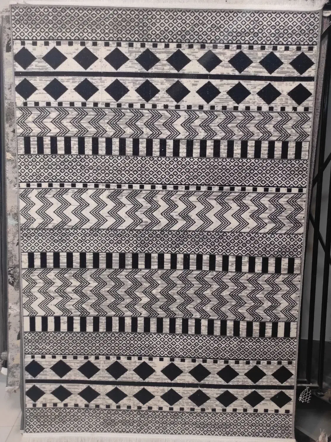 گلیم ماشینی|گلیم، جاجیم، گبه|بجنورد, |دیوار