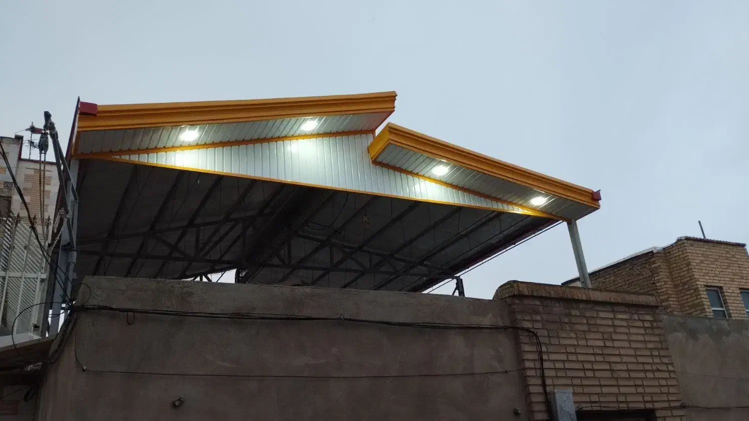 جوشکاری شیروانی اسکلت و  بنایی از صفر تا صد|خدمات پیشه و مهارت|اهر, |دیوار