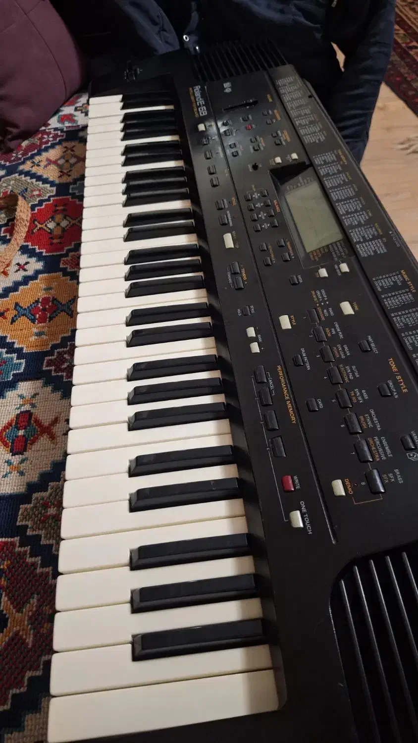 ارگ رولندE68 اصل در حد اک|پیانو، کیبورد، آکاردئون|تهران, سلسبیل شمالی|دیوار