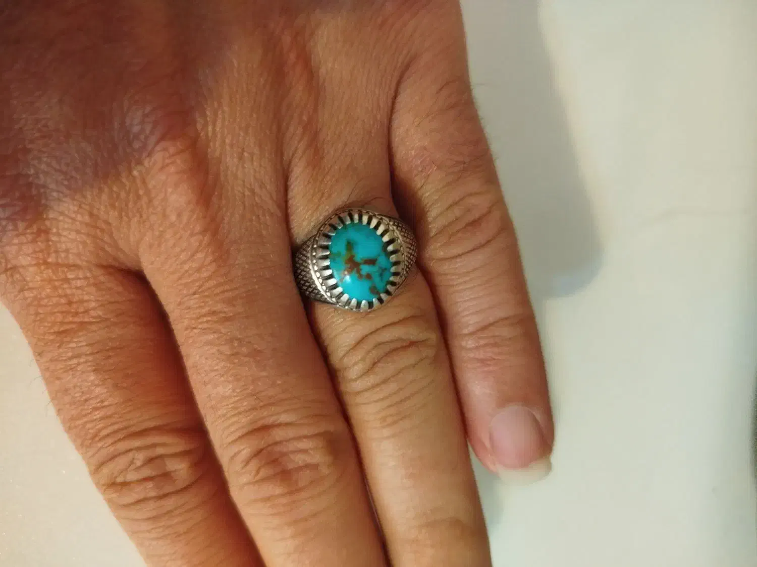 انگشتر فیروزه اصل نیشابور|جواهرات|فولادشهر, مسکن مهر فولادشهر|دیوار