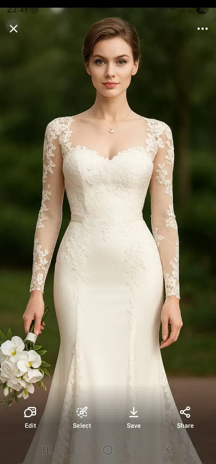 لباس عروس با بهترین متریال و دوخت وکیفیت|لباس|رشت, گلسار|دیوار