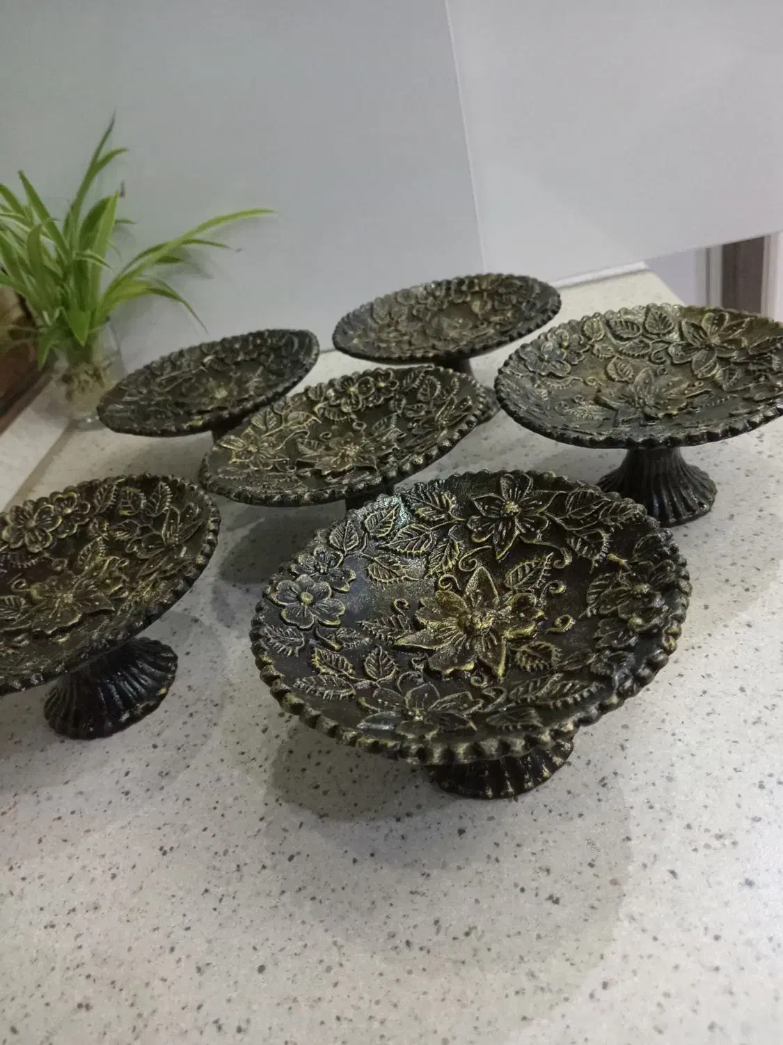 ظروف پتینه کاری سفالی|صنایع دستی و سایر لوازم تزئینی|رشت, نظری|دیوار