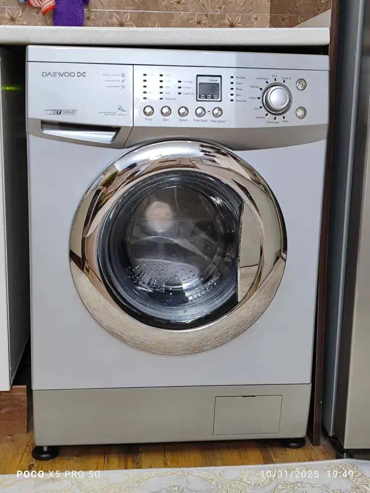 لباسشویی دوو ۸ کیلویی مدل DWK-8110ST|ماشین لباسشویی و خشک‌کن لباس|تهران, خاک سفید|دیوار