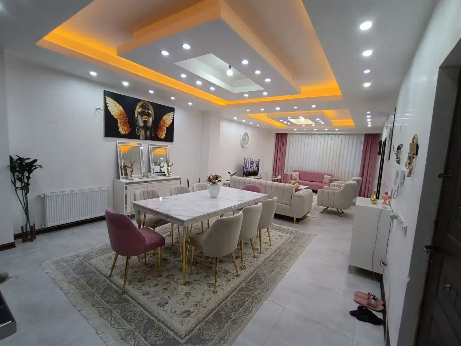 مبلمان راحتی و میز غذاخوری|مبلمان خانگی و میز عسلی|ماهدشت, |دیوار