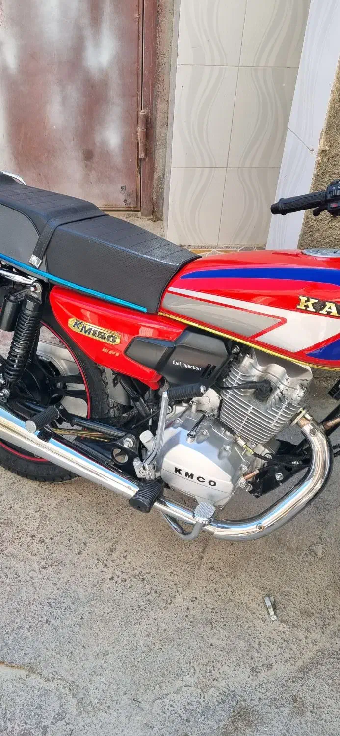 متور ۱۵۰کبیر خشک خشک|موتورسیکلت|لردگان, |دیوار