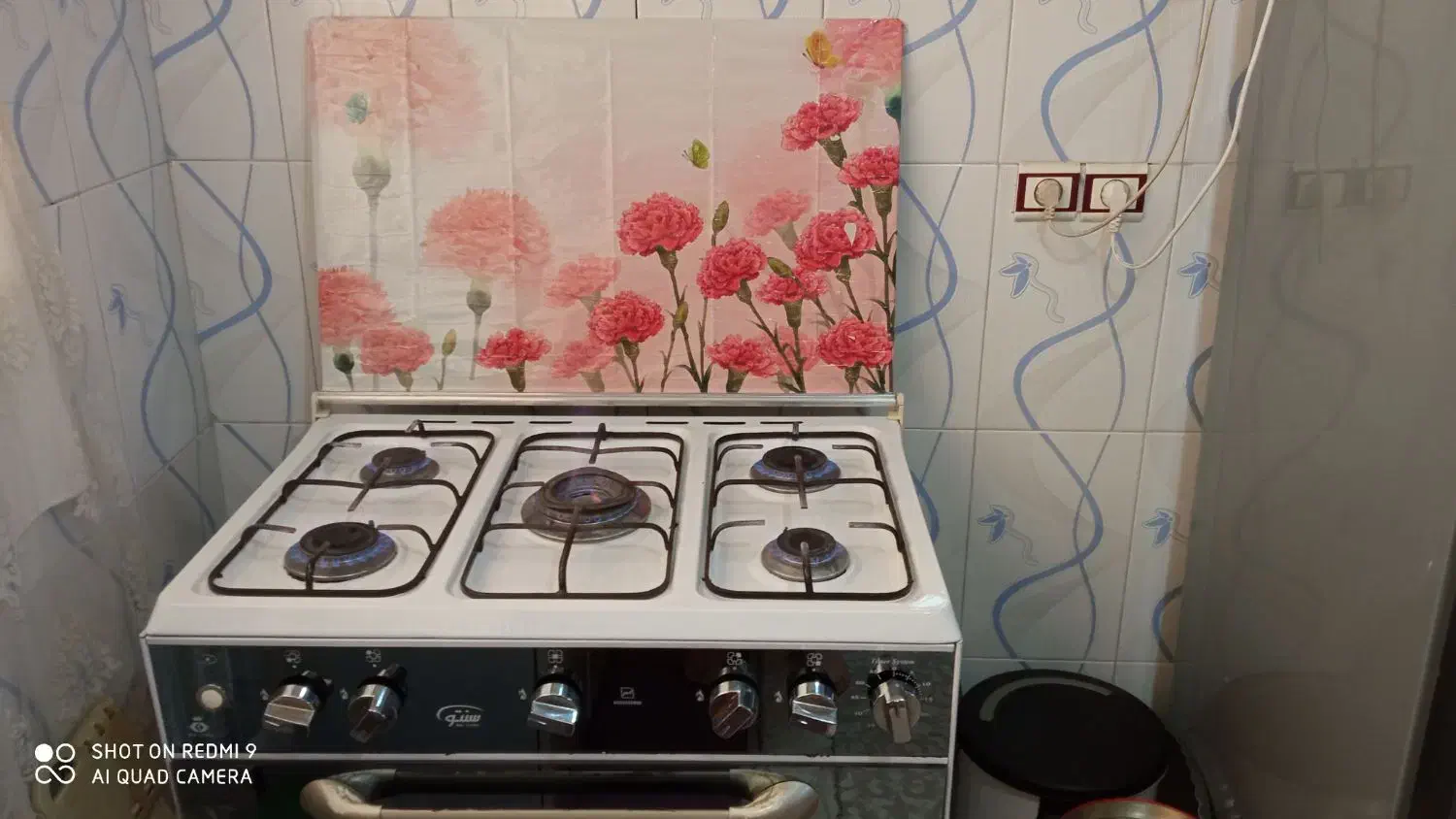 اجاق گاز طرح فر لعابی|اجاق گاز و لوازم برقی پخت‌وپز|نسیم‌شهر, |دیوار