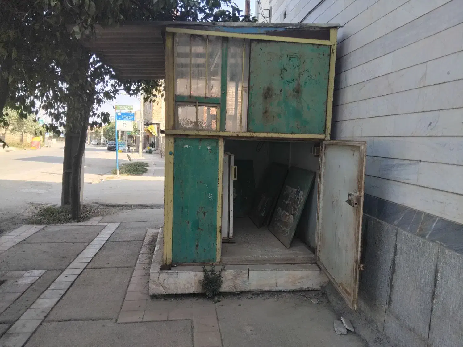 دکه تمام آهنی|فروش مغازه و غرفه|سرخنکلاته, |دیوار