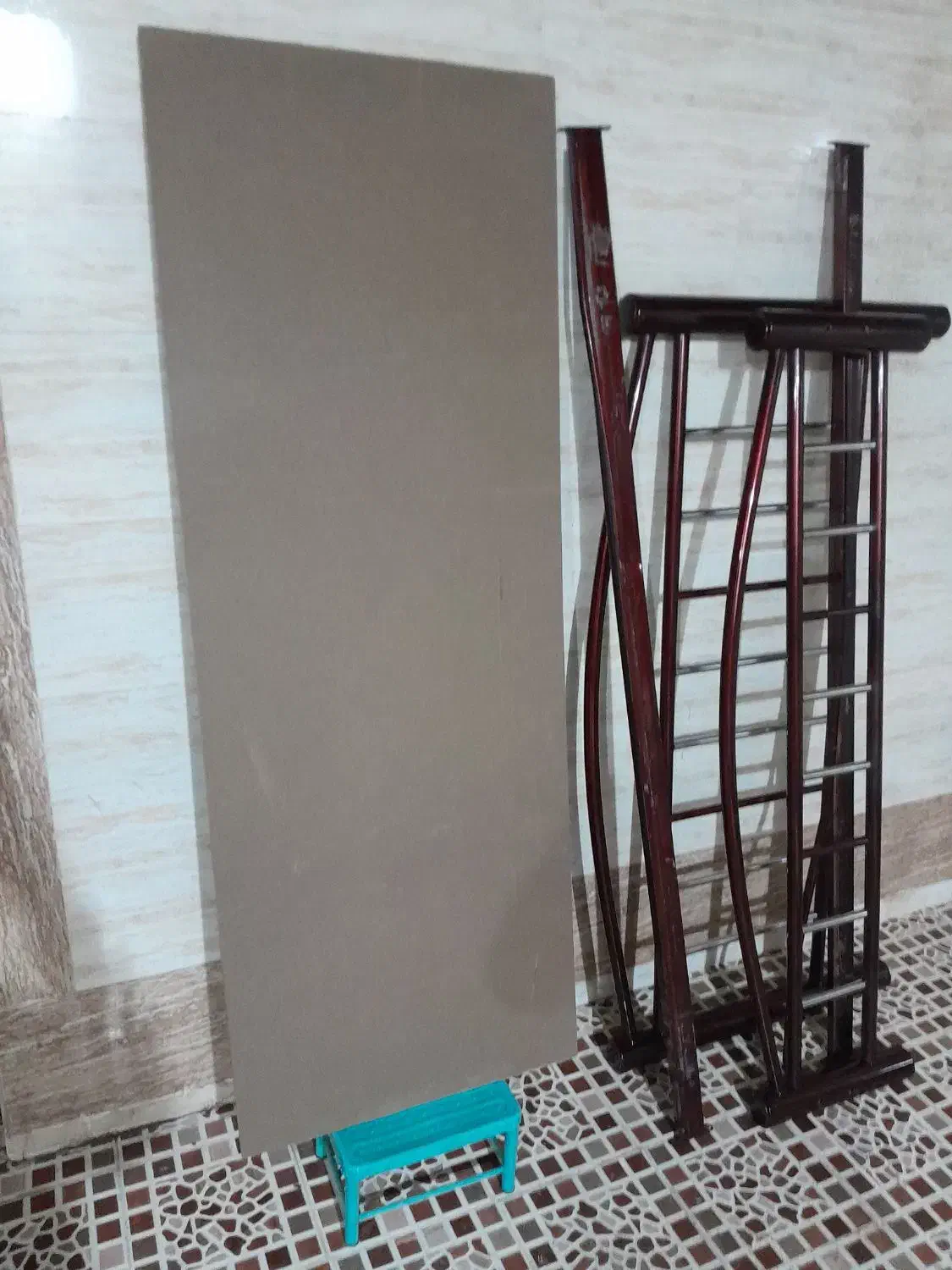 سلام تخت خواب دونفره|تخت و سرویس خواب|خرمشهر, |دیوار