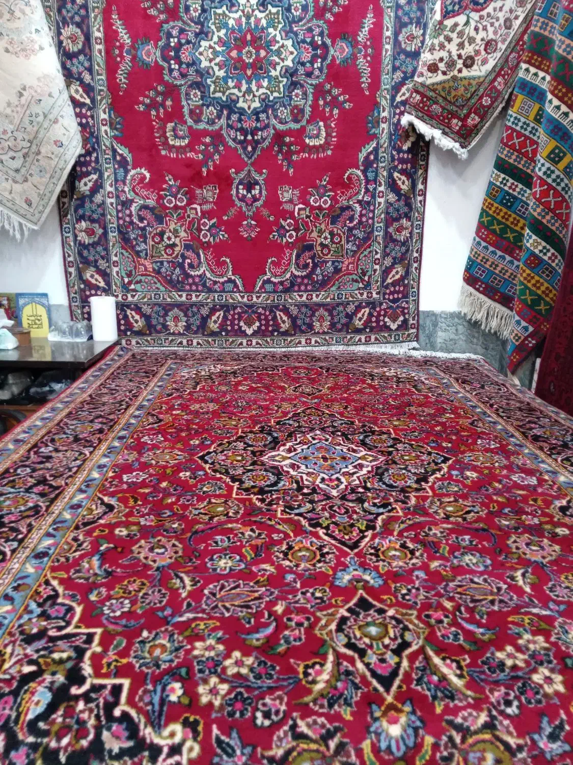 یک جفت ۶ متری دستباف گوشت دار در حد جهیزیه|فرش|تهران, سیروس|دیوار