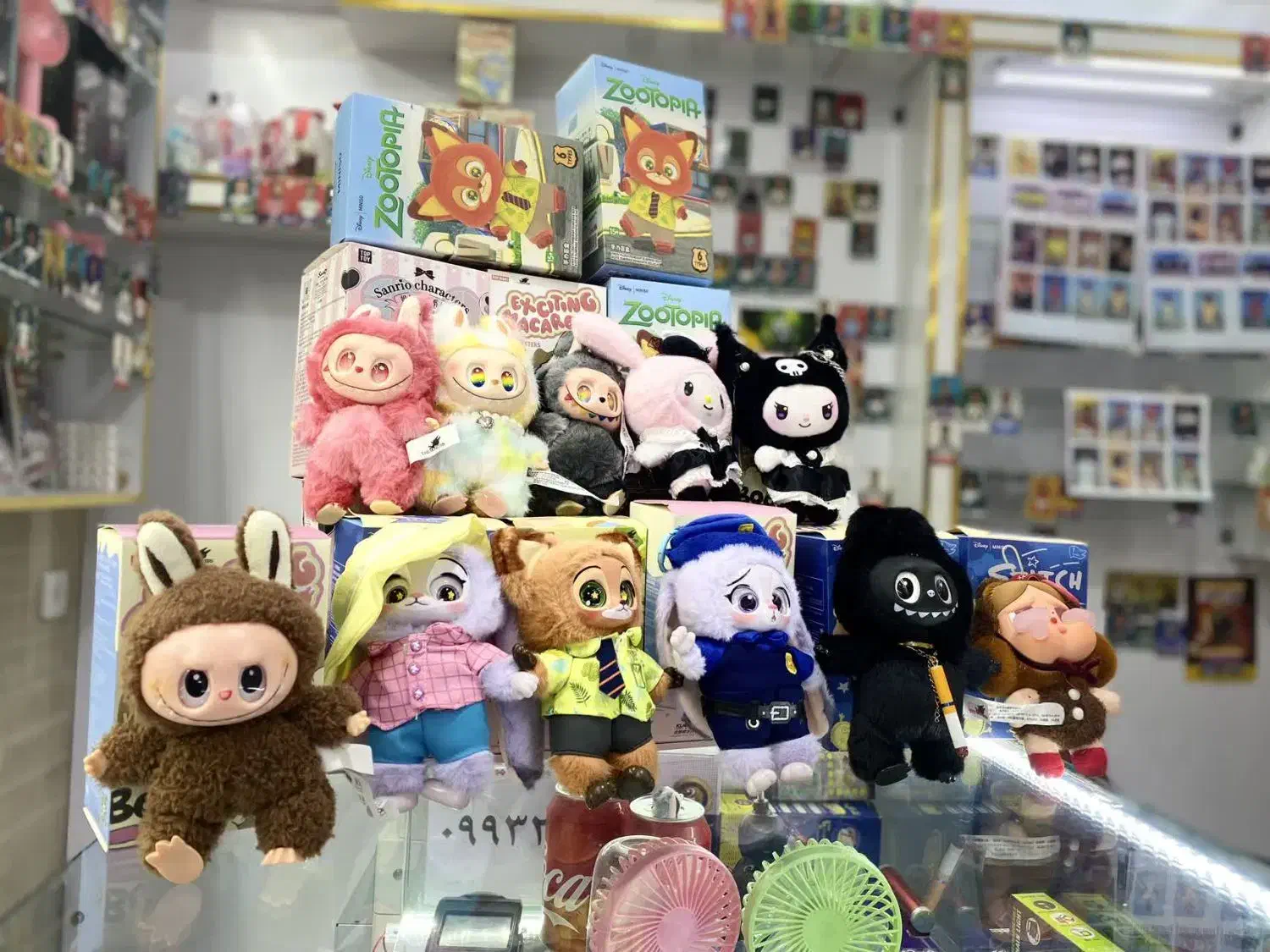 لبوبو لیلو زوتوپیا استیج کوکا ماکارون کرای کرومی|اسباببازی|قم, امامزاده ابراهیم|دیوار