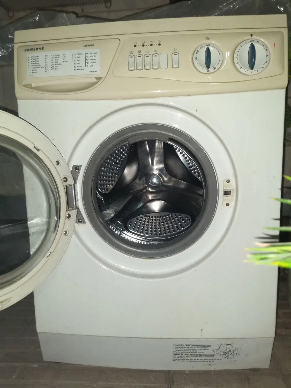 لباسشویی سامسونگ SW 1050|ماشین لباسشویی و خشک‌کن لباس|ری, جوانمرد قصاب|دیوار