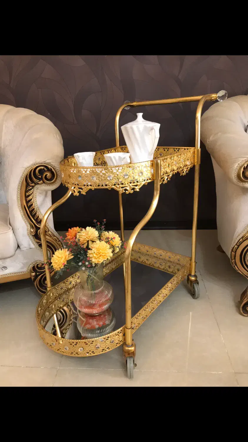 میز بار دو طبقه|مبلمان خانگی و میز عسلی|کیش, |دیوار