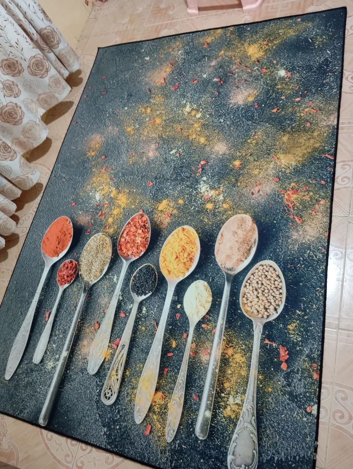 فرش آشپز خانه|فرش|شلمان, |دیوار