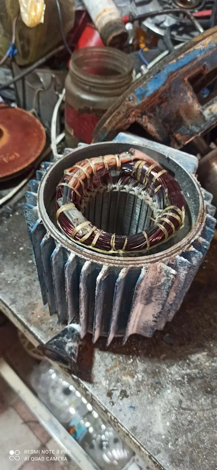 سیم پیچی و تعمیر الکترو موتور و پمپ|خدمات پیشه و مهارت|کاشان, طالقانی|دیوار