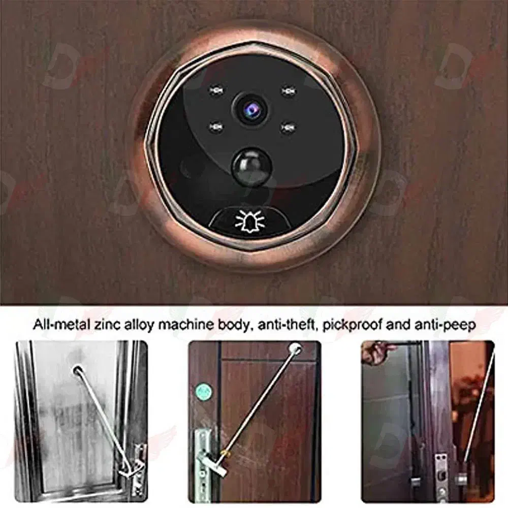 دوربین چشمی درب مانیتور دار مدل YB-43 موشن دار|دوربین مداربسته|تهران, فردوسی|دیوار