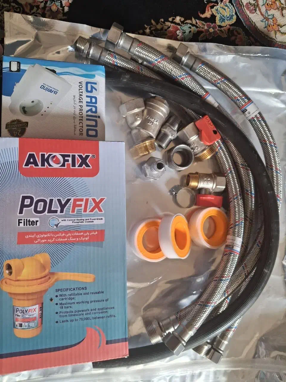 اتصالات کامل نصب پکیج آبگرمکن دیواری|آبگرمکن، پکیج، شوفاژ|زاهدان, |دیوار