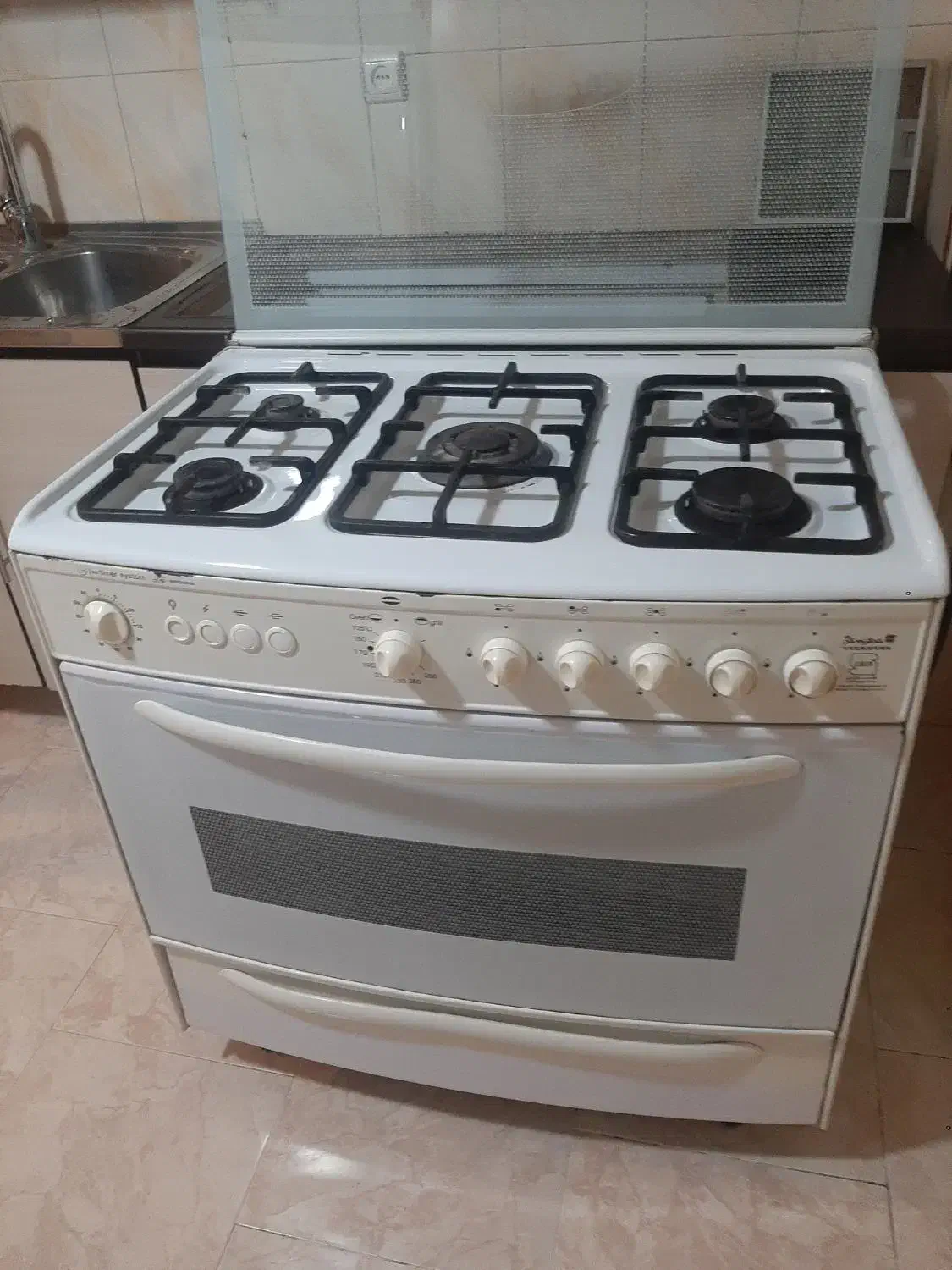 اجاق گاز تکنو با هود|اجاق گاز و لوازم برقی پخت‌وپز|تهران, شهرک ولیعصر شمالی|دیوار