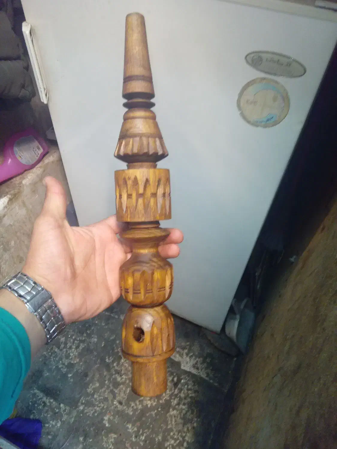 میانه قلیون چوب گردو|صنایع دستی و سایر لوازم تزئینی|مشهد, مصلی (کارمندان اول)|دیوار