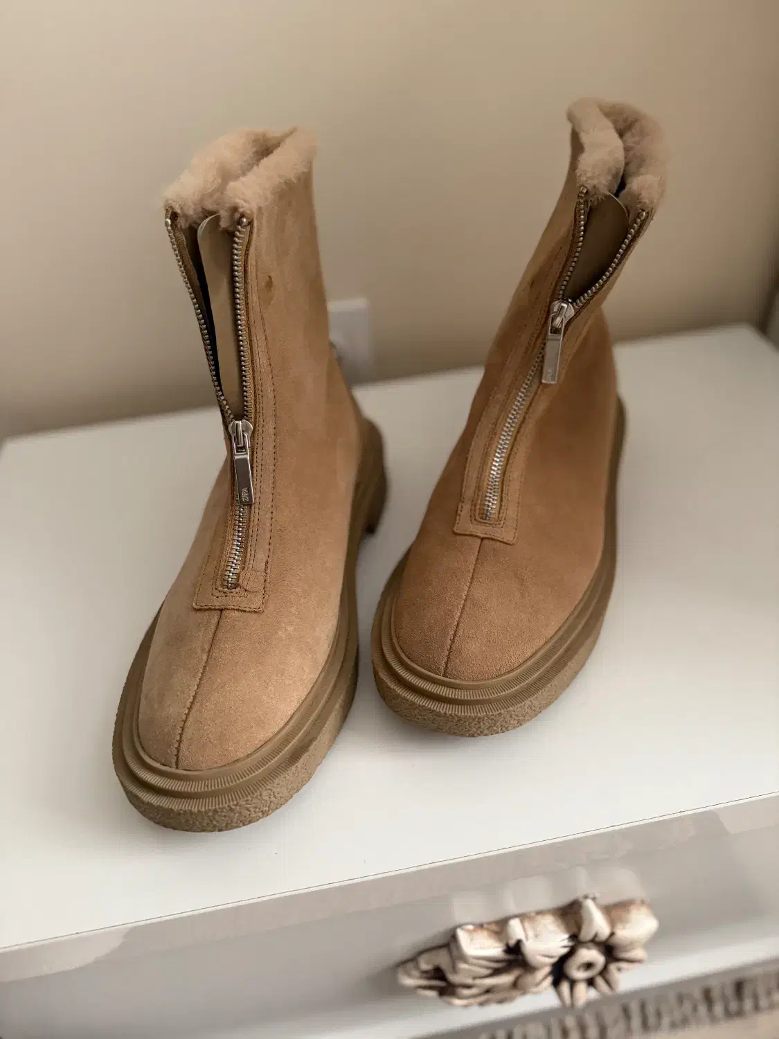 نیم بوت Zara اصل|کیف، کفش، کمربند|تهران, شهران شمالی|دیوار