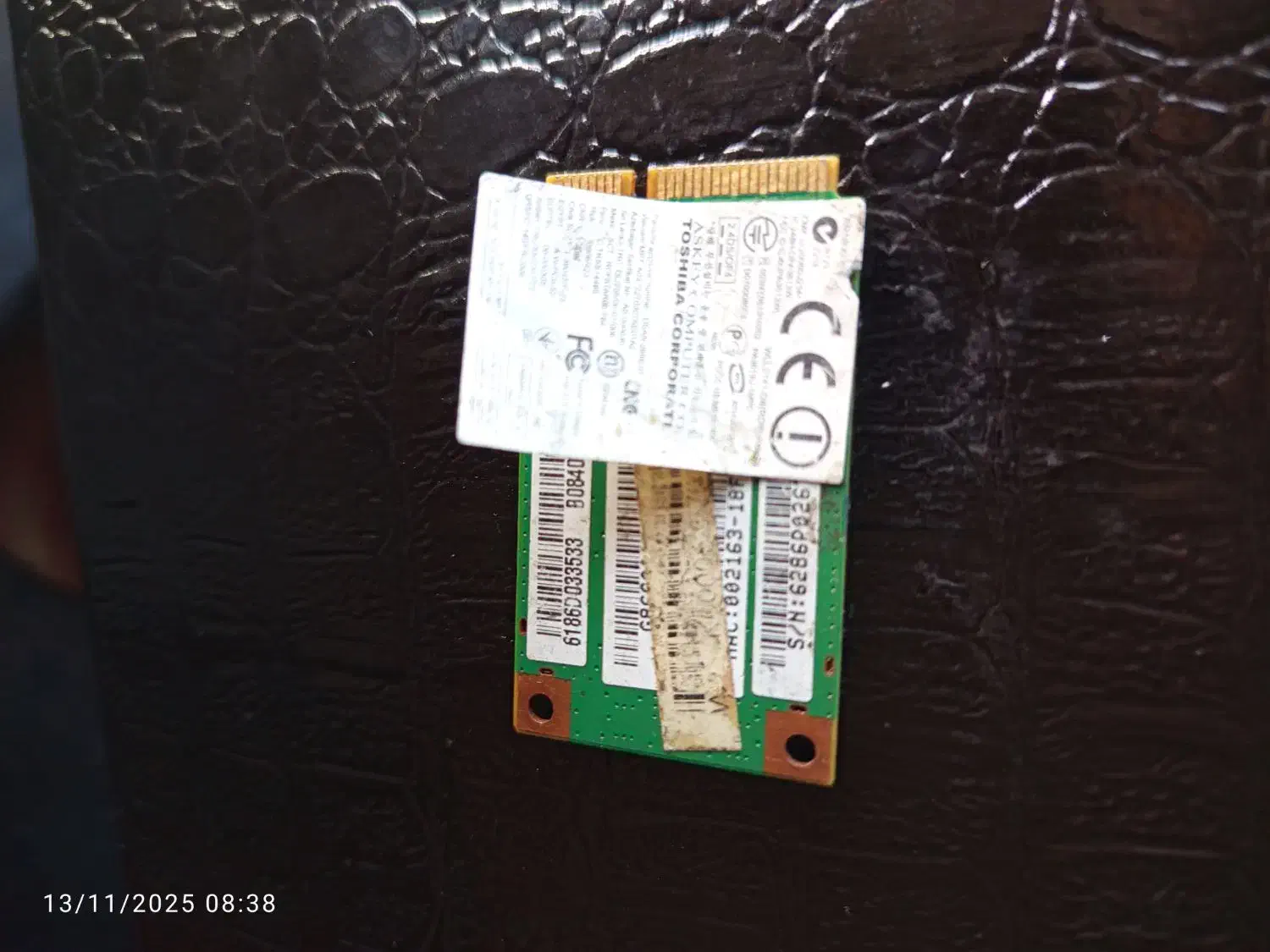 برد وایرلس لپ تاپ توشیبا|قطعات و لوازم جانبی رایانه|شهریار, شهریار|دیوار