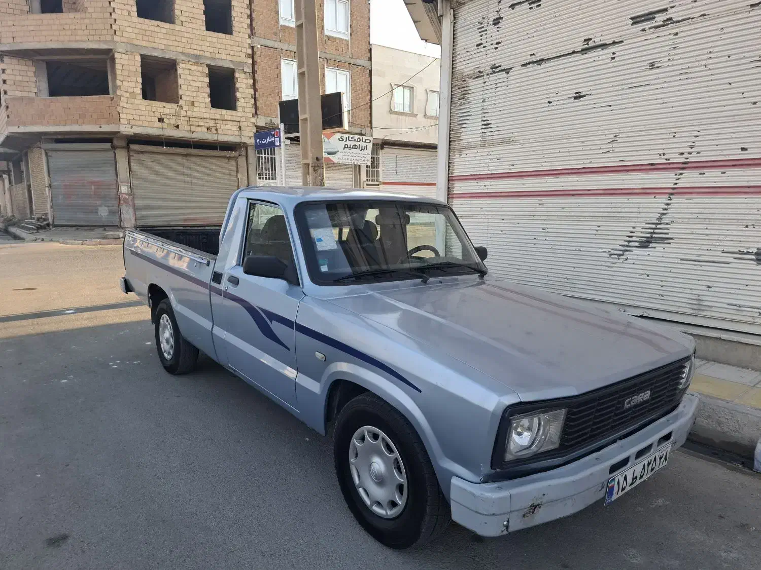 وانت مزدا کارا تک کابین کم کارکرد فرمان هیدرولیک|خودرو سواری و وانت|هشتگرد, هشتگرد قدیم|دیوار