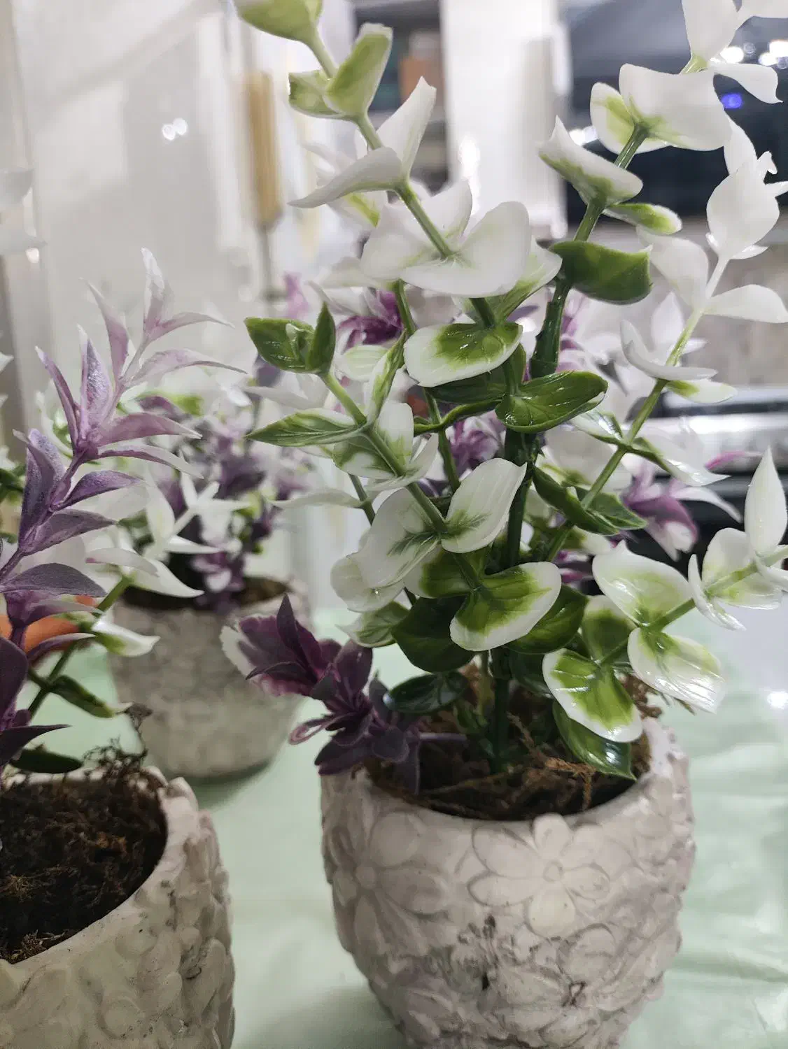 گلدون گل مصنوعی وارداتی فوق شیک گلدان محشر|گل مصنوعی|مشهد, شهرک رازی (شهرک غرب)|دیوار