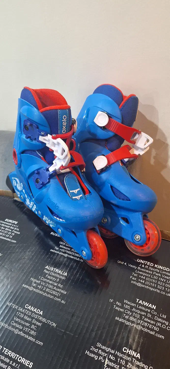 اسکیت بچه گانه برند اوکسلو|دوچرخه، اسکیت، اسکوتر|تهران, علم و صنعت|دیوار