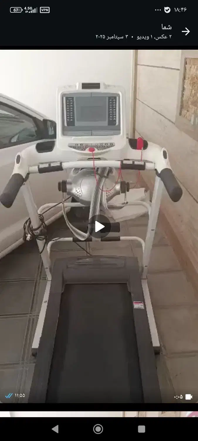 تردمیل چند کاره در حد نو|تجهیزات ورزشی|مشهد, شهرآرا|دیوار