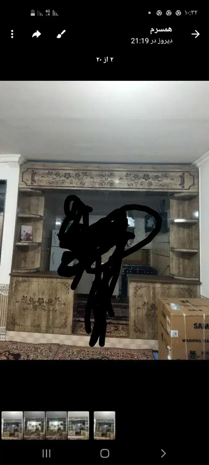 قیمت ۱۲میلیون.|بوفه، ویترین، کنسول|مرند, |دیوار