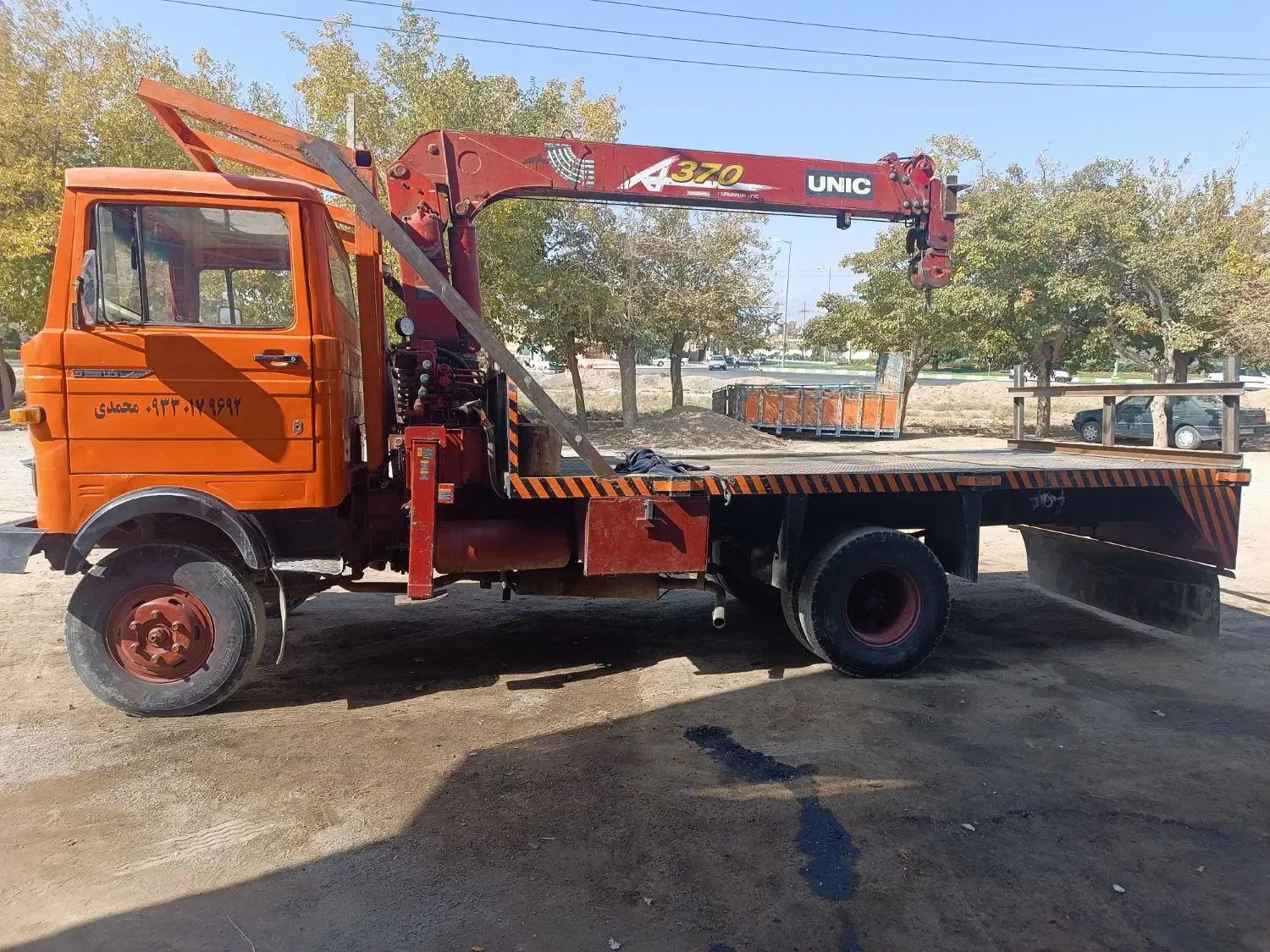 جرثقیل خاور 608|خودرو سنگین|کاشمر, |دیوار