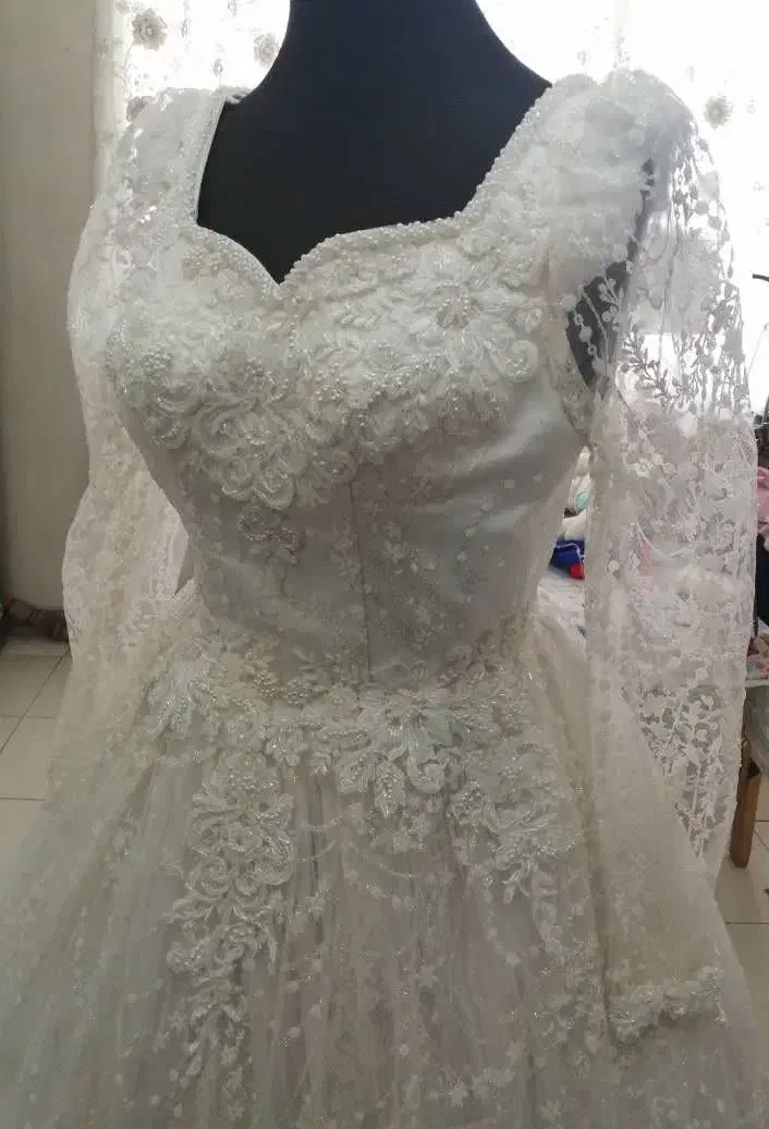 لباس عروس جدید و زیبا فقط 3800|لباس|تهران, اوقاف|دیوار