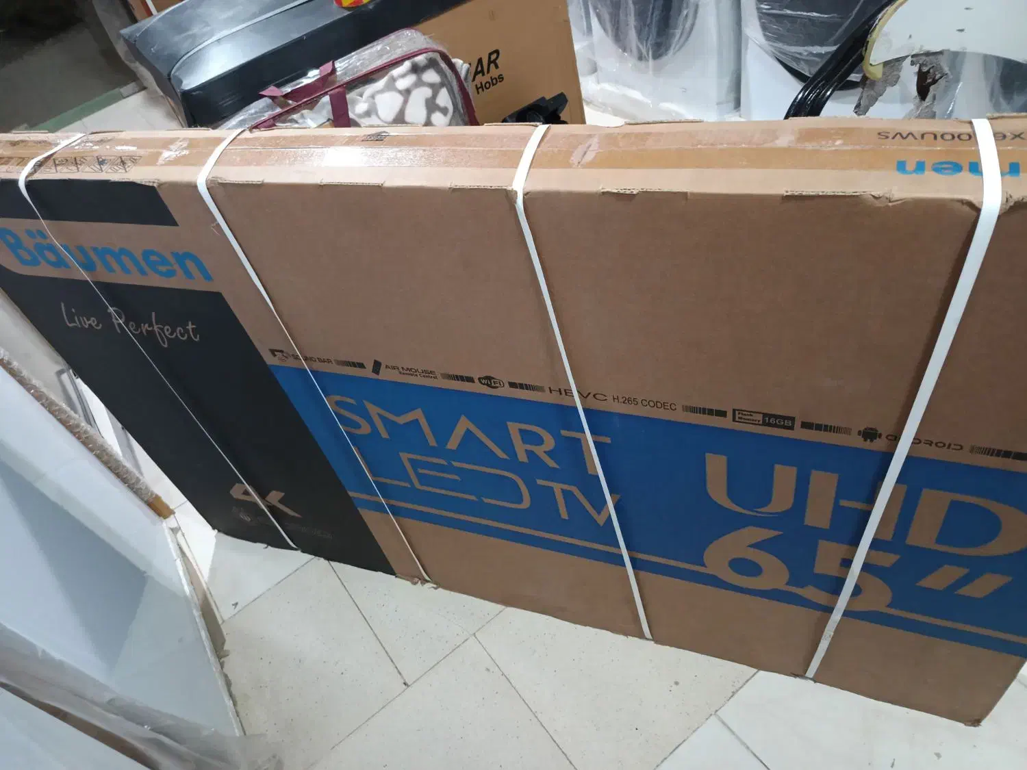 تلویزیون ۶۵ بویمن هوشمند|تلویزیون و پروژکتور|تنکمان, |دیوار