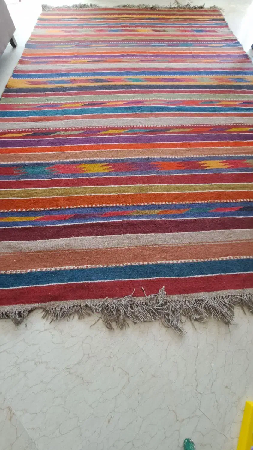 گلیم تو دست بافت پشم طبیعی|گلیم، جاجیم، گبه|تهران, تجریش|دیوار