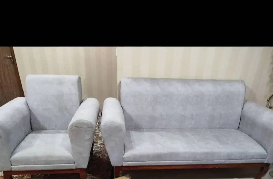 یک سرویس مبلمان ۷ نفره|مبلمان خانگی و میز عسلی|رودسر, |دیوار