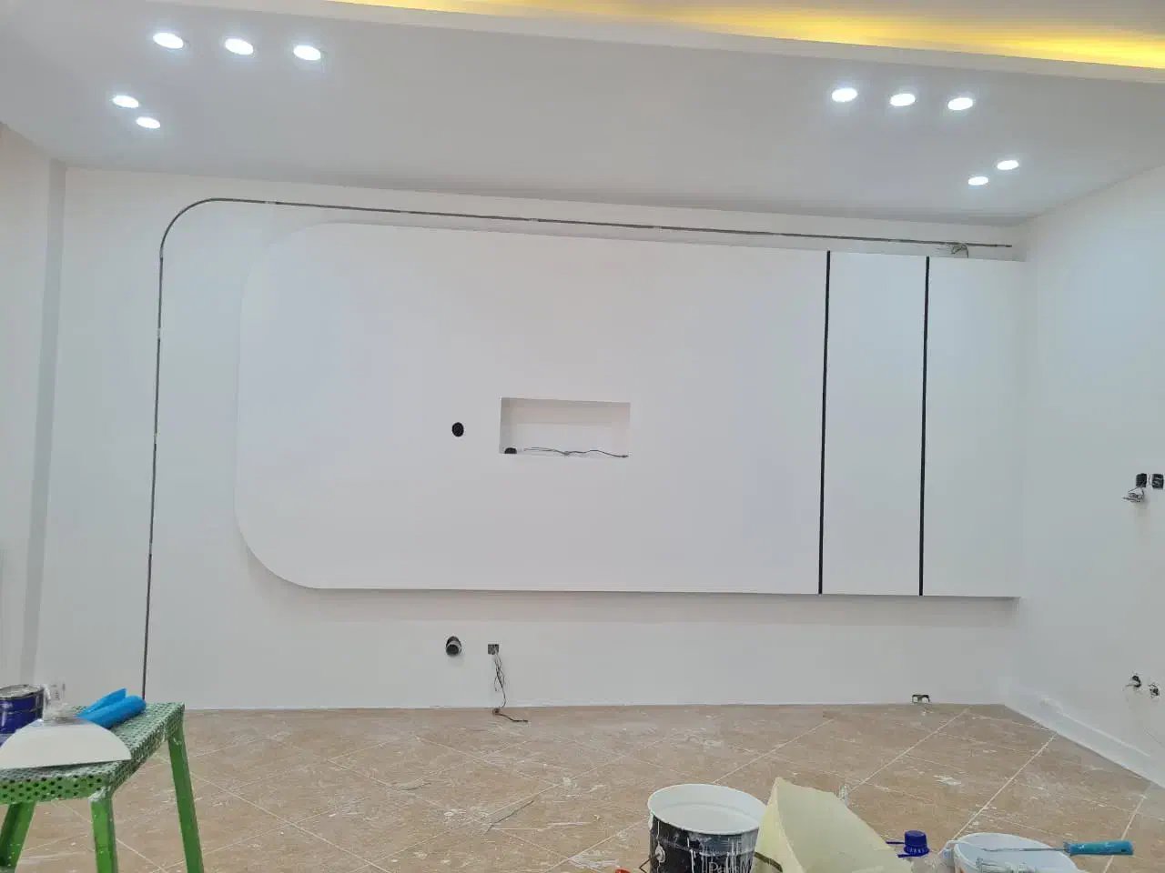 نقاشی ساختمان و|خدمات پیشه و مهارت|پرند, فاز ۱|دیوار