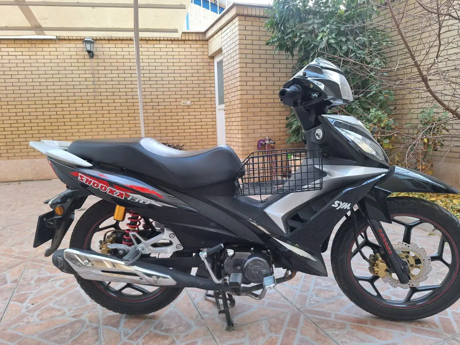 موتور سیکلت SYM شوکا ۱۳۰|موتورسیکلت|اصفهان, الهیه|دیوار
