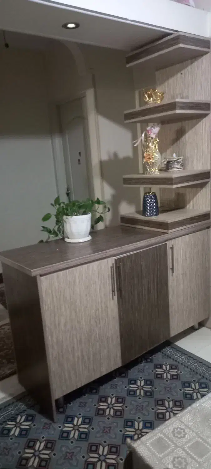 کابینت ام دی اف مدل رافیا با سینک شیرآلات|مصالح و تجهیزات ساختمان|اندیشه, شهرک کوثر|دیوار