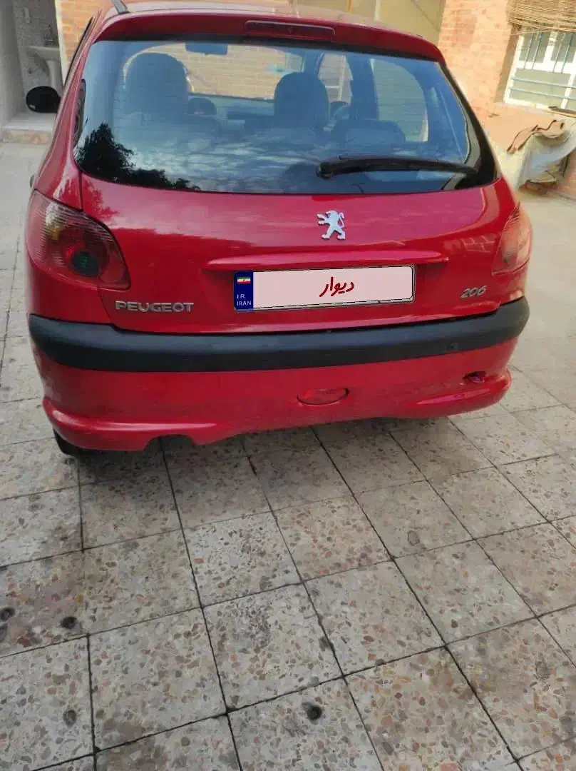 ۲۰۶،تیپ۵|خودرو سواری و وانت|اصفهان, درب کوشک|دیوار