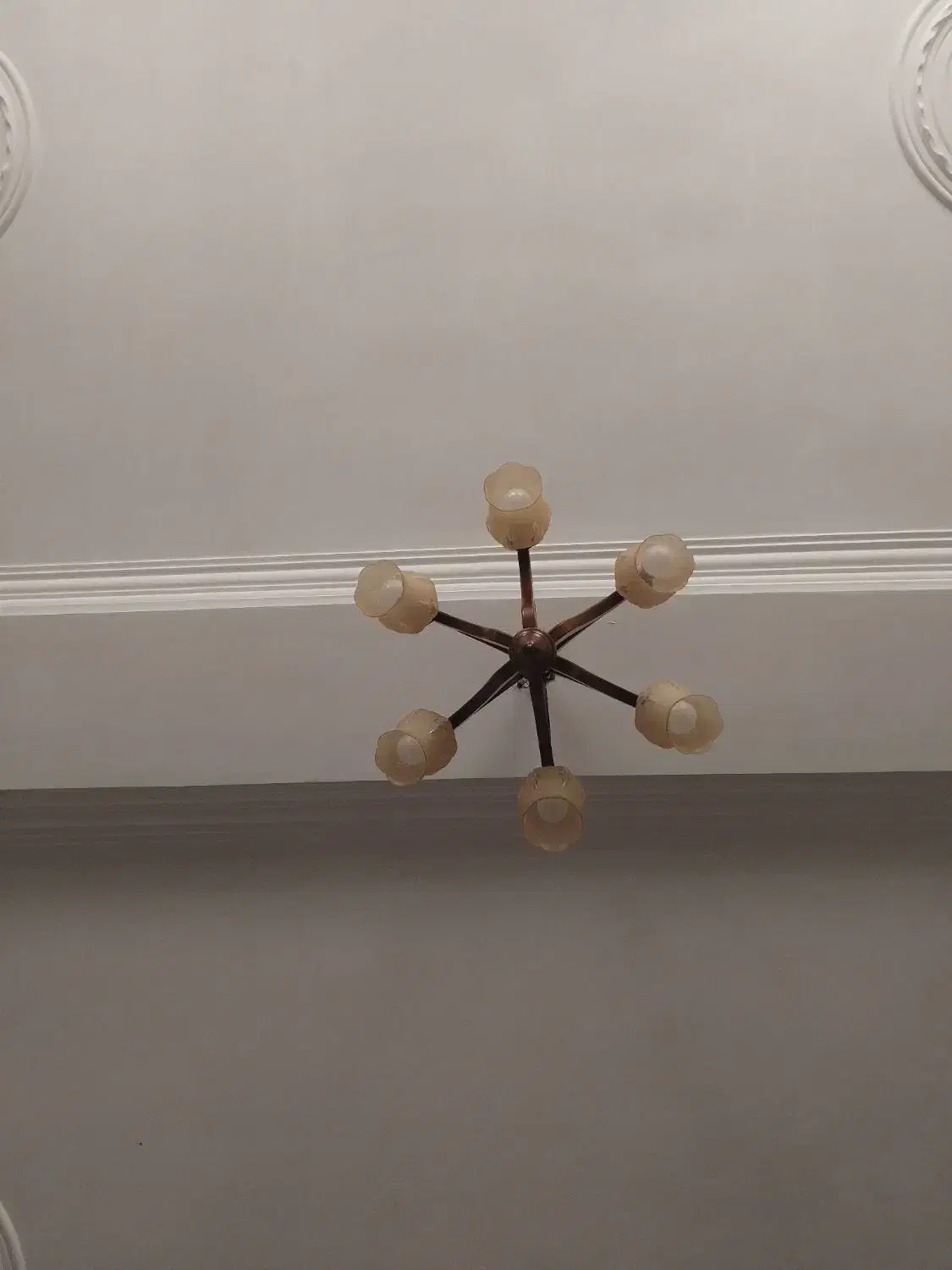 لوستر چوبی سالم|لوستر و چراغ آویز|بم, |دیوار