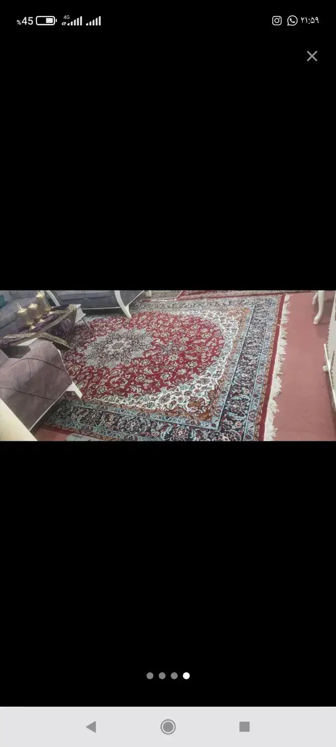 قالی|فرش|اهواز, کمپلو جنوبی|دیوار